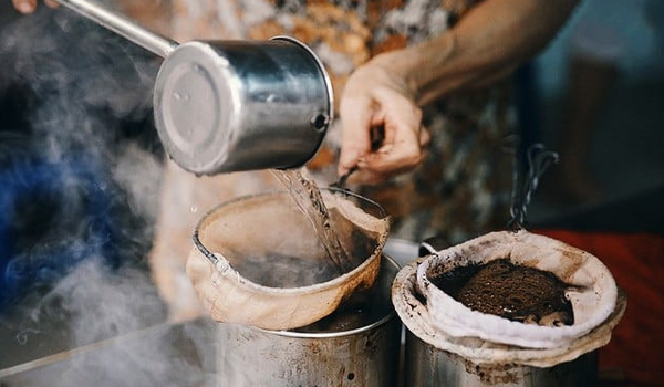 Cà phê vợt có mặt ở Sài Gòn từ khá sớm